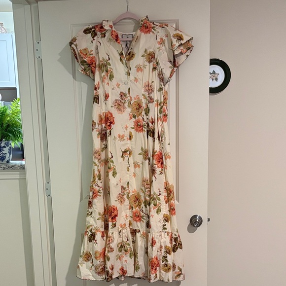 Tuckernuck Alicia Dress is Romantic Floral NWT - Picture 2 of 4